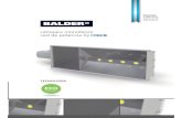 Balder rs new - ElectroLafelectrolaf.com/pdf/balder_rs.pdfBALDER Tecnología LED Configuraciones Bal Industria Argentina Garantía de Fabricación Ider LUX 1m 712 2m 385 3m 165 5m