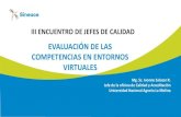 EVALUACIÓN DE LAS COMPETENCIAS EN ENTORNOS VIRTUALES · 2020. 8. 21. · Programa de virtualización (Centro de Innovación Educativa) I. Encuestas 1. Docentes (396) –90% Tiene