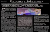 Palabras Mayoresagoraucmsenior.com/palabrasmayores/Palabras Mayores 2.pdf · 2014. 1. 23. · Nº 2 Palabras Mayores enero 2014 Boletín de alumnos de la Universidad para Mayores