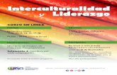 Interculturalidad y Liderazgo - International Union of ......Interculturalidad Diciembre 2020: 7-8, 10-11, 14-15, 17-18 con traducción simultánea 15.00 - 18.30 (Hora de Roma)CURSO