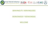 BENVINGUTS i BENVINGUDES BIENVENIDOS Y ...BIENVENIDOS Y BIENVENIDAS WELCOME Descripción del proyecto Small World Initiative (SWI; ) es un proyecto participativo dirigido a la comunidad