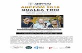 ANPPOM - Associação Nacional de Pesquisa e Pós-Graduação … · 2018. 8. 2. · Werner Aguiar, violão/guitar CONCERTO DO QUALEA TRIO Cerimônia Comemorativa de 30 anos da ANPPOM