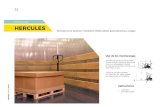 Raloe Catalogo 2019 español · 2020. 2. 25. · Hercules es el ascensor hidráulico doble pistón para personas y cargas. HERCULES Montacargas Distribución uniforme de la carga.