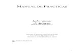 Laboratorio de Monera · 2012. 10. 7. · 1 manual de practicas laboratorio de monera programa de biologia academia de microbiologÍa y parasitologÍa dpto. ciencias quimico biologicas