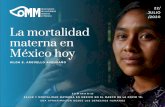 La mortalidad materna en México hoy · 2020. 7. 23. · El 29.6% /n=24) estuvo en la Unidad de Cuidados Intensivos El 27.2 (n=22) estuvo intubado en la UCI Trimestre de fallecimiento