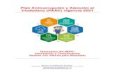 Plan Anticorrupción y Atención al Ciudadano (PAAC) vigencia 2021 · 2021. 1. 31. · Plan Anticorrupción Y De Atención Al Ciudadano V2” y “Guía Para La Gestión Del Riesgo