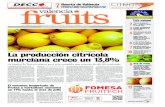 La producción citrícola murciana crece un 13,8% · 2018. 10. 3. · murciana crece un 13,8% La Región de Murcia espera para esta campaña una cosecha de 963.000 toneladas 12 Patata