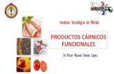 PRODUCTOS CÁRNICOS FUNCIONALES › ... › 11 › 2.Amexitec-Productos_carnicos_func… · Antioxidantes en el tomate. Contiene un alto contenido de azúcares y pequeñas cantidades