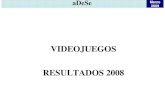 VIDEOJUEGOS RESULTADOS 2008RESULTADOS 2008...aDeSe Marzo 2009 4 000 CONSOLAS VENDIDAS EN ESPAÑA EN 2008 3.500 4.000 Año 2007 Año 2008 En 2008, se han vendido un 5% más consolas