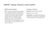 UNIDAD 1 Dialogo, literatura y efecto estéticolpneruda.cl/UTP/GuiasDeTrabajo/IIIP/TercerPeriodo/... · 2020. 4. 10. · UNIDAD 1 Dialogo, literatura y efecto estético •Objetivo