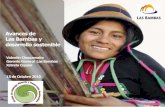 Avances de Las Bambas y desarrollo sostenible octubre...7 En agosto de 2004 Xstrata Copper inició sus actividades en Perú tras ganar el concurso para Desarrollar el Proyecto Minero