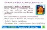 Mi nombre es Maritza Monroy M. - Fonclaro Corporativo · 2020. 9. 3. · Parlux, Animale Precio $209.000 Oferta $177,650 Tamaño 100ml Dolce & Gabbana, Light Blue Precio $370.500