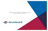 Informe de Gestión por Resultados 2016 SUNATe-consulta.sunat.gob.pe/cuentassunat/planestrategico/informeGestio… · ANEXO N° 04: ESTRUCTURA ORGÁNICA DE LA SUNAT .....52. 3/52