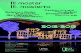 III master III. masterra - Ikuspegi€¦ · 6 gatazken osoko kudeaketa eta bizikidetzaren sustapenerako III. masterra III master en gestión integral de conflictos y promoción de