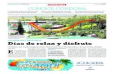 las mereciDas vacaciones Días de relax y disfruteMedina Azahara, una ciudad cali-fal en reconstrucción que ha reci-bido recientemente la categoría de Córdoba. Detalle de Medina