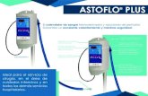 ASTOFLO PLUS - plaza-medica.com.mxASTOFLO PLUS. Es pequeño fácil de transportar, recargable, se desinfecta fácilmente y, cuando está embalado de modo estéril, es aptopara procedimientos