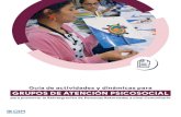 Guía de actividades y dinámicas para GRUPOS DE ATENCIÓN … · 2020. 11. 26. · Organización de grupos de trabajo Elaboración colectiva y resiliente de la experiencia migratoria