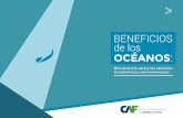 BENEFICIOS de los OCÉANOS · 2020. 9. 5. · costeras, la extracción pesquera y la acuicultura de pequeña escala juegan un papel importante en el tejido social de la sociedad (FAO,