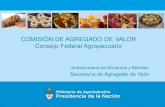 COMISIÓN DE AGREGADO DE VALOR Consejo Federal Agropecuario · 2017. 9. 19. · Cereales y Oleaginosas Buenos Aires Pampa Bistro SA 30-70972327-4 Sello AA Preparaciones Culinarias