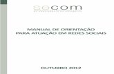 Instituto Federal de Goiás - ÍNDICE · 2017. 3. 27. · Manual interno de conduta para servidores e colaboradores ... Gerenciamento de Crises de imagem ... O modelo expressado na