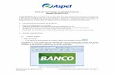 Nuevas funciones y características Aspel-BANCO 4 funciones y... · 2021. 1. 1. · • Aspel-BANCO 4.0 instala la versión 2.5 de dicha versión. • Durante la instalación se podrá