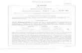 REPUBLICA DE COLOMBIA LDCP25OO - SIICMIsiic.mininterior.gov.co/sites/default/files/documentos/...artículo 16 del numeral 5 del Decreto 2893 de 2011 y la Resolución 1928 del 2 de