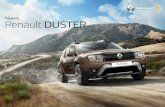 Nuevo Renault DUSTER · 2015. 7. 3. · Nuevo Duster: más detalles, para más estilo. Su presencia es imponente. Con proyectores de doble óptica rodeando la nueva parrilla, barras