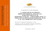 LABORATORIO MICROBIOLÓGICO. PROPUESTA DIDÁCTICA: TÉCNICAS Y MICROORGANISMOS EN LA ...tauja.ujaen.es/bitstream/10953.1/11709/1/MOLINILLO... · 2020. 4. 3. · la diversidad y la