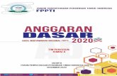 FORUM PERPUSTAKAAN PERGURUAN TINGGI INDONESIAfppti.or.id/v1/wp-content/uploads/2020/12/ANGGARAN-DASAR... · 2020. 12. 10. · FORUM PERPUSTAKAAN PERGURUAN TINGGI INDONESIA ( FPPTI
