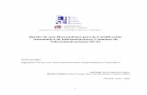 Diseño de una Herramienta para la Certificación Automática ...deeea.urv.cat/public/PROPOSTES/pub/pdf/1445pub.pdf · infraestructuras comunes de telecomunicaciones para el acceso