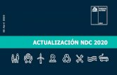 ACTUALIZACIأ“N NDC 2020 - MMA - Mapa de vulnerabilidad a nivel comunal. Se mantienen compromisos, y
