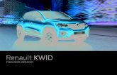 Renault KWID...RENAULT recomienda ELF Elf y Renault, socios en la alta tecnología para automóviles, asocian su experiencia tanto en los circuitos como en la ciudad. Esta colaboración