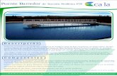 Puente Barredor cala - MANANTIAL | Tratamiento de Aguas, … · 2014. 12. 11. · Fabricación de Equipos para Procesos Puente Barredor de Tracción Periférica PTP cala Descripción