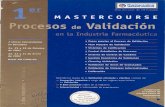 Bienvenidos a QUINTANA CONSULTORIA INFORMATICA S.L.- …2001-2002)-1_Mastercourse_VALID... · 2017. 10. 24. · y Técnicas Afines (GCTA) y de la Sociedad Española de Garantía de