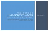PROYECTO DE INVESTIGACIÓN 2020 - Mendoza...PROYECTO DE INVESTIGACIÓN 2020 “NORMAL SUPERIOR TOMÁS GODOY CRUZ” Formación docente en la virtualidad: Percepciones de los actores