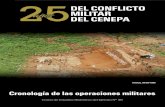 Cristóbal Espinoza Yépez · 2021. 2. 2. · 25 AÑOS DEL CONFLICTO BÉLICO DEL CENEPA Una cronología de las operaciones militares (octubre de 1994 a marzo de 1995) Fuente: Centro