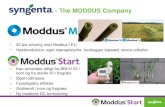 - The MODDUS Company · 2015. 12. 11. · Moddus M st 49 Trial 1 Trial 2 Avg 2 trials Big scale demo in Ryegrass. 2 trials in same field. Good yield response. But loosing yield due