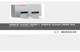 AMAX panel 2000 / AMAX panel 2000 EN...1 Diagrama de cableado ICP-AMAX-P ICP-AMAX-P-EN 55 77 3671:( ( 3RUW 7DPSHU 6ZLWFK 3RUW,QVWDOODWLRQ &RGH 5HVWRUH,&3 (=3. 3URJUDP .H\ 3RUW /('