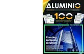 • JULIO - AGOSTO 2019 100 Nº - Sistemas de Aluminioaluminio, desde la parte de alimentación y calentamiento de tochos, las prensas, sistemas de enfriamientos y mesas completas,