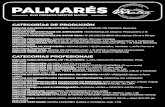 PALMARÉS · 2020. 3. 23. · MELLOR VIDEOCLIP: ESQUIMALES, Heredeiros da Crus (Xaime Miranda) CATEGORÍAS PROFESIONAIS MELLOR COMUNICADOR/A DE TELEVISIÓN: LUCÍA REGUEIRO (Bamboleo,