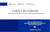 Cortes Historicos 2020 - Universidad de Costa Rica · 2020. 10. 20. · 110311 Bach. y Lic. en Música con énfasis en Instrumentos de Cuerda 571,58 644,09 636,83 567,85 - 8,75 8,86