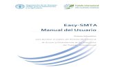 Easy-SMTA Manual del Usuario · ANEXO I- Lista de cultivos comprendidos en el “Anexo I del Tratado Internacional ... Easy-SMTA (mls.planttreaty.org) es una aplicación informática