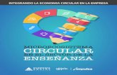 Microecosistema circular enseñanza v2...MICROECOSISTEMA CIRCULAR EN EL SECTOR DE LA ENSEÑANZA :5 La idea de crear un ecosistema económico circular se toma prestada del campo de