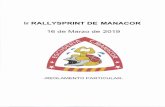 MallorcaRallye - La web del automovilísmo balearPUBLICACIÓN LISTA DEFINITIVA AUTORIZADOS A TOMAR LA SALIDA LIMITE ENTRADA PARQUE PRE-SALIDA BREEFING CON PARTICIPANTES SALIDA SECCIÓN