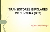 TRANSISTORES BIPOLARES DE JUNTURA (BJT)...BJT de transistor bipolar de unión (del ingles, Bipolar Junción Transistor). Son aquellos que utilizan la corriente como elemento de control