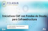 Iniciativas CAF con Fondos de Deuda para Infraestructurafelaban.s3-website-us-west-2.amazonaws.com/memorias/... · 2018. 11. 28. · CAF, Infraestructura y Sector Privado • Prioridad: