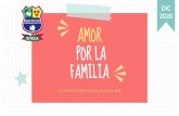 AMOR EN LA FAMILIA - WordPress.com · 2020. 11. 28. · adelante con la confianza de que todo estarábien. Como el amor dentro de la familia es parte fundamental para el desarrollo