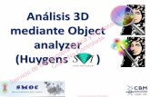 Análisis 3D mediante Object (SMOC) (Huygens )No Controlada analyzer · 2020. 4. 8. · 6-La visualización 3D será Iso-Surface imagen con efecto plastificado. 7-Realizaremos el