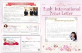 Voice of Client Rush Rush Rush š—Ñß SINS editorial note t ......Rush Rush Rush š—Ñß SINS editorial note t-3D*ÿ0 ! by matsushima Rush News Letter 2017.03 vol.5 Rush International