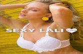 Sexy Lali | Lenceríasexylali.com/files/SEXY-LALI-2020.pdf · SEXY TIME SEXY I-ALI 12032 Conjunto taza soft de tul liso con cola 85 - - 100 Colores: blanco - huesO - negro - fucsia